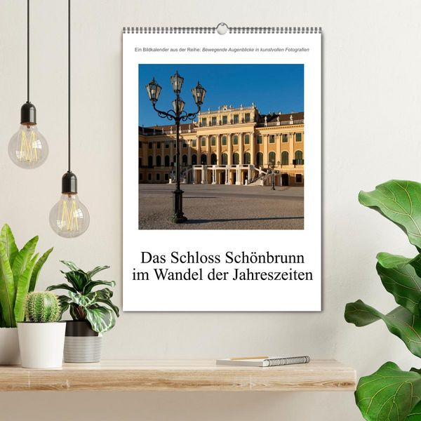 Produktbild: Schloss Sch&ouml;nbrunn im Wandel der Jahreszeiten (Wandkalender 2026 DIN A2 hoch), CALVENDO Monatskalender