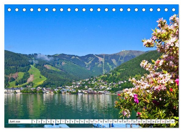 Produktbild: Der Zeller See im sch&ouml;nen Salzburger Land (Tischkalender 2026 DIN A5 quer), CALVENDO Monatskalender