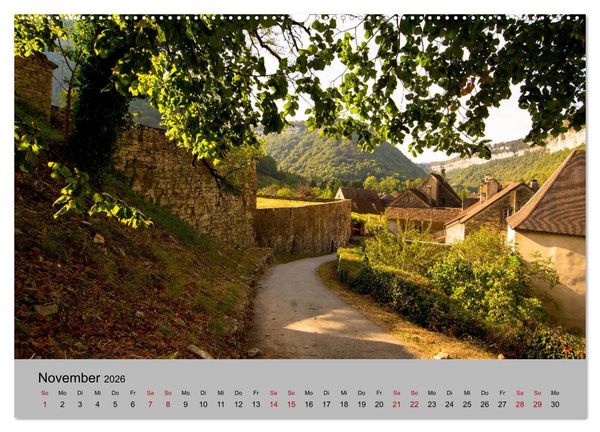 Produktbild: Zauberhaftes Franche Comt&eacute; (hochwertiger Premium Wandkalender 2026 DIN A2 quer), Kunstdruck in Hochglanz