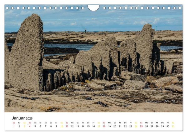 Produktbild: Vend&eacute;e Aus dem Meer steigender Himmel Frankreichs (Wandkalender 2026 DIN A4 quer), CALVENDO Monatskalender