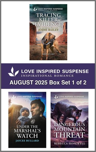 Produktbild: Love Inspired Suspense August 2025 - Box Set 1 of 2