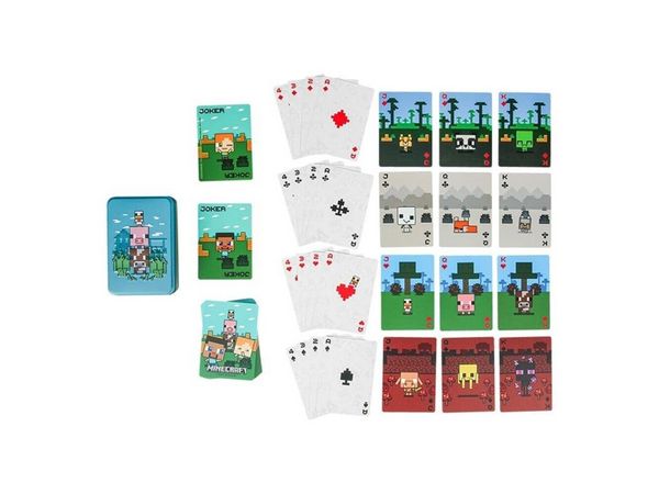 Produktbild: Karten Minecraft Tier (Spielkarten)