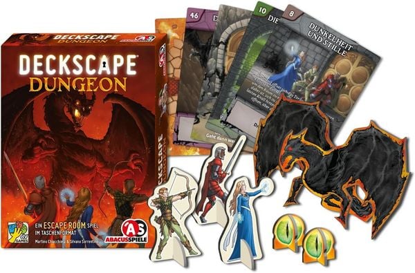 Produktbild: Abacusspiele ABA38251 - Deckscape, Dungeon, Escape-Room-Spiel