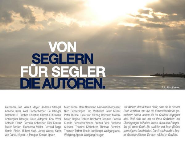 Produktbild: GewitterSegeln. Seemannschaft und Grenzerfahrung.