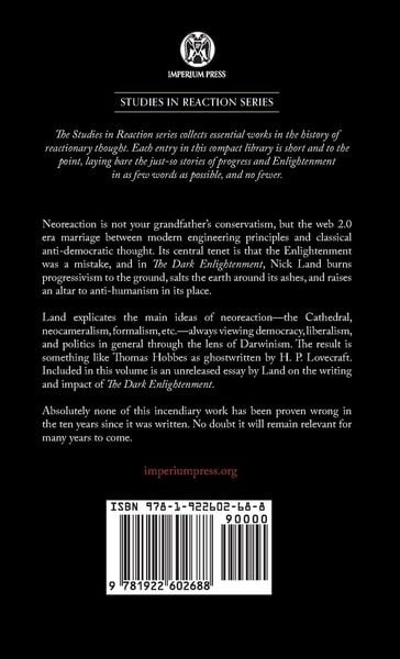 Produktbild: The Dark Enlightenment - Imperium Press