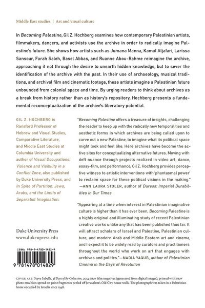 Produktbild: Becoming Palestine