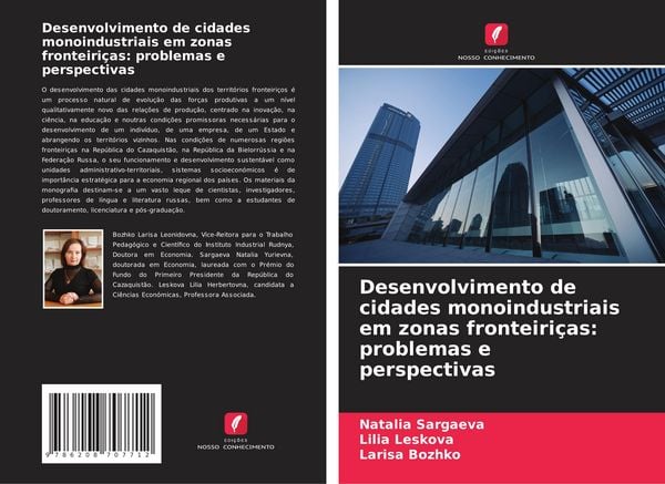 Produktbild: Desenvolvimento de cidades monoindustriais em zonas fronteiri&ccedil;as: problemas e perspectivas