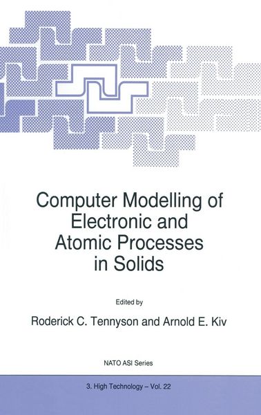 Produktbild: Computer Modelling of Electronic and Atomic Processes in Solids