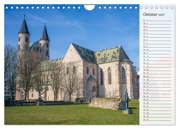 Produktbild: Magdeburg an der Elbe - Der Planer (Wandkalender 2027 DIN A4 quer), CALVENDO Monatskalender