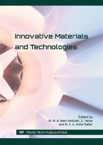 Produktbild: Innovative Materials and Technologies