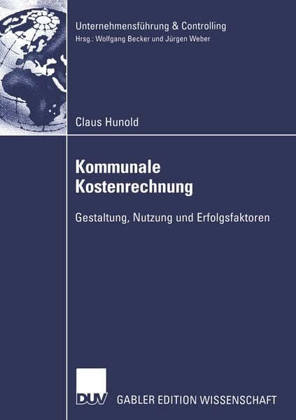Produktbild: Kommunale Kostenrechnung