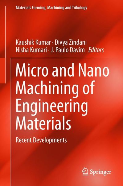 Produktbild: Micro and Nano Machining of Engineering Materials