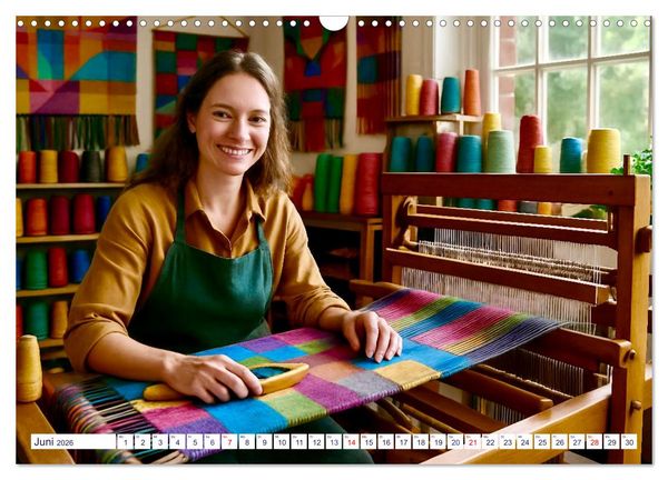 Produktbild: Traditionelle Gewerke (Wandkalender 2026 DIN A3 quer), CALVENDO Monatskalender