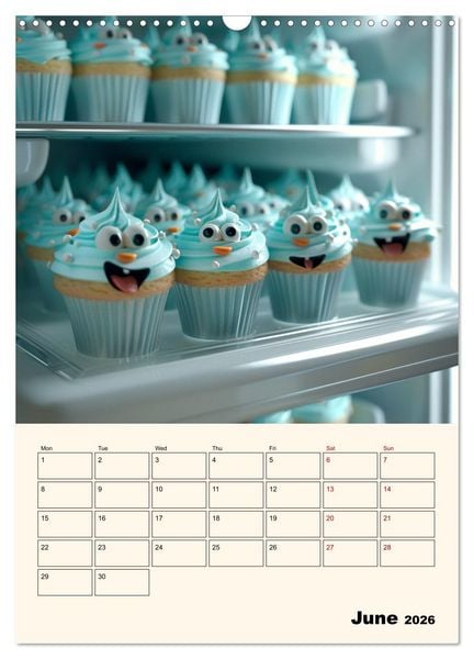 Produktbild: The Light ist still on in the Fridge (Wall Calendar 2026 DIN A3 portrait), CALVENDO 12 Month Wall Calendar