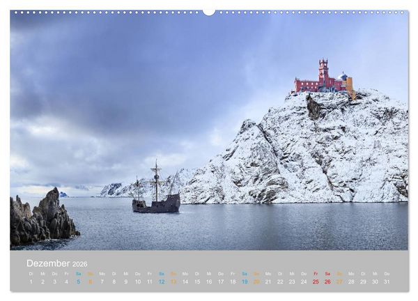 Produktbild: Fantastisch und surreal - Landschaften (hochwertiger Premium Wandkalender 2026 DIN A2 quer), Kunstdruck in Hochglanz
