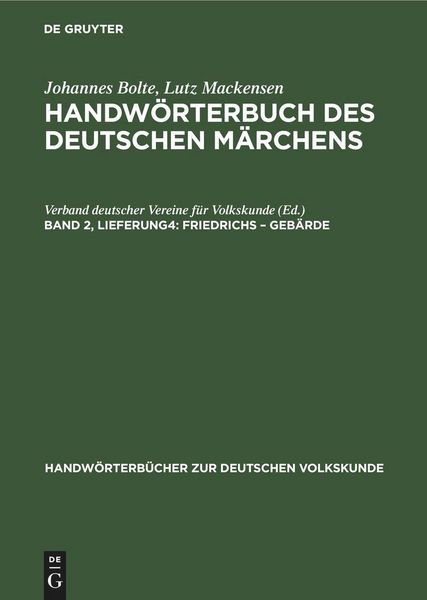 Produktbild: Friedrichs - Geb&auml;rde