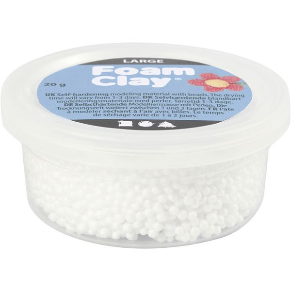 Produktbild: Creativ Company Foam Clay Large, sortierte Farben, 8x20 g
