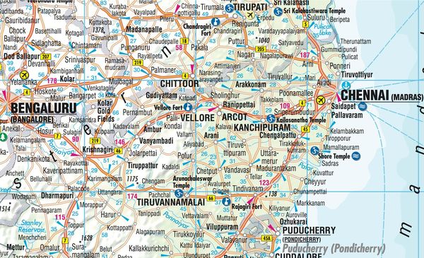 Produktbild: India South 1 : 3 000 000