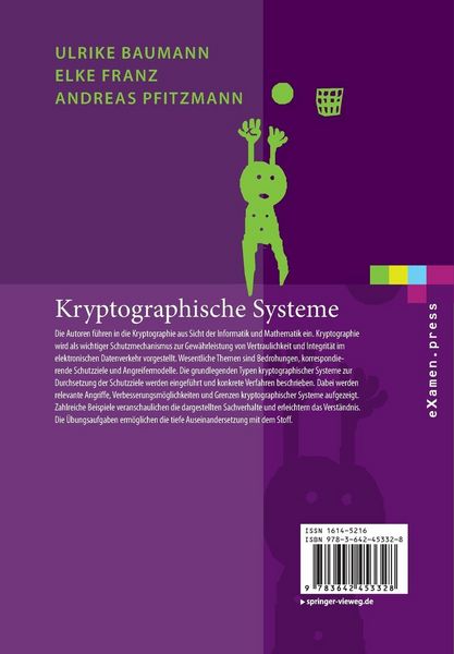 Produktbild: Kryptographische Systeme