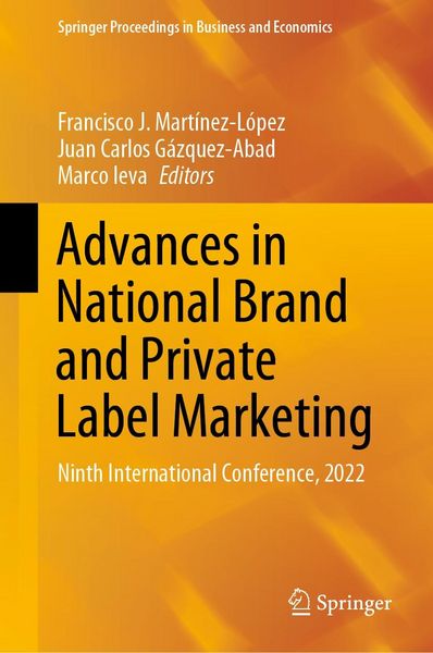 Produktbild: Advances in National Brand and Private Label Marketing