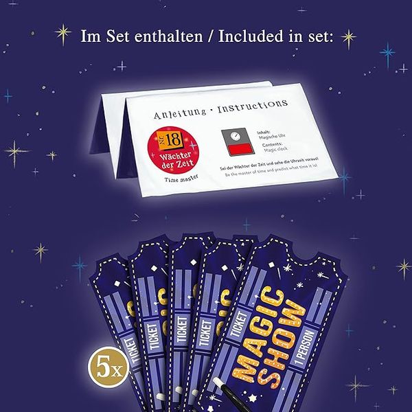Produktbild: MAGIC SHOW TRICK 18 W&Auml;CHTER DER ZEIT