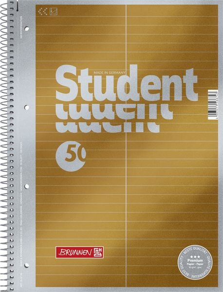 Produktbild: Brunnen Collegeblock A4 Vokabel Premium