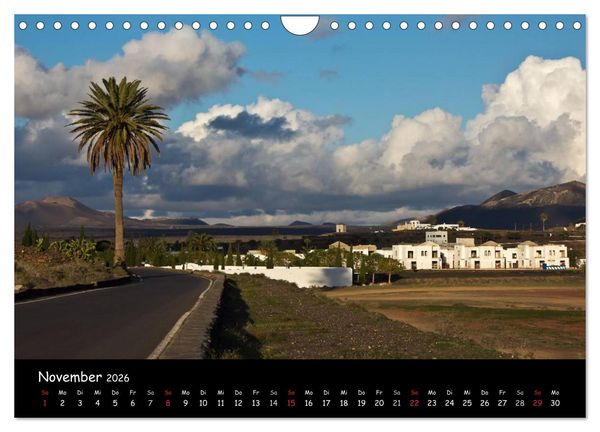 Produktbild: Lanzarote (Wandkalender 2026 DIN A4 quer), CALVENDO Monatskalender