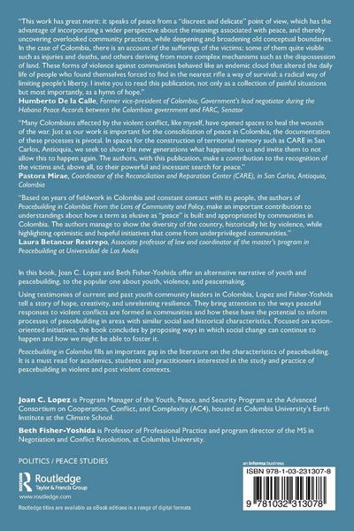 Produktbild: Peacebuilding in Colombia