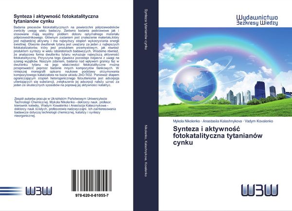 Produktbild: Synteza i aktywno&iquest;&iquest; fotokatalityczna tytanian&oacute;w cynku