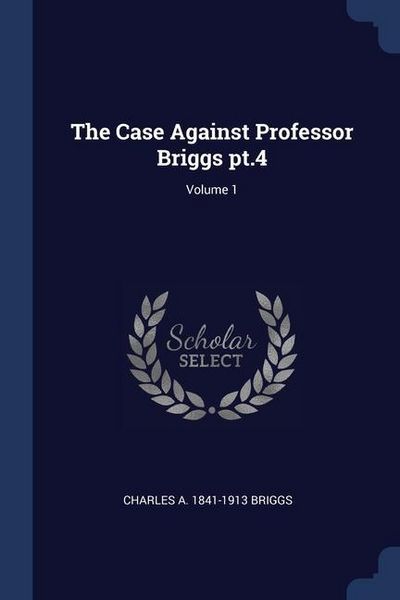 Produktbild: The Case Against Professor Briggs pt.4; Volume 1