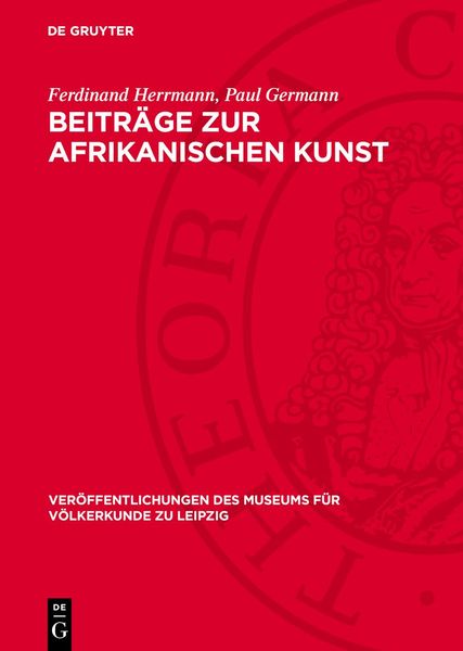 Produktbild: Beitr&auml;ge zur afrikanischen Kunst
