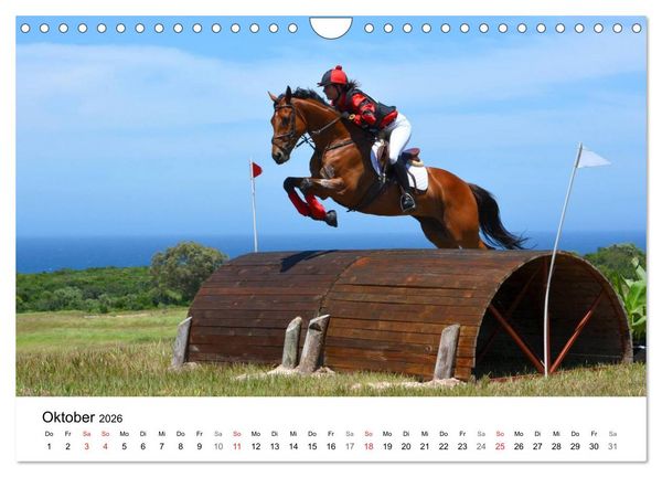 Produktbild: Vielseitigkeitsreiten (Wandkalender 2026 DIN A4 quer), CALVENDO Monatskalender