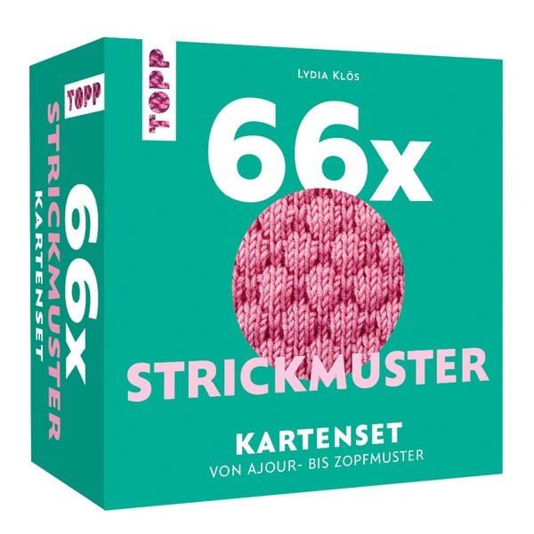 Produktbild: 66x Strickmuster Kartenset
