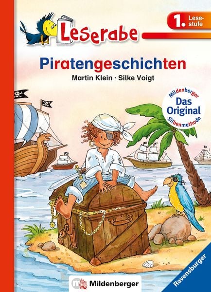 Produktbild: Leserabe mit Mildenberger Silbenmethode - Piratengeschichten