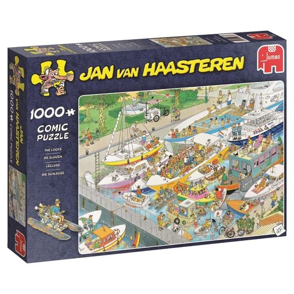 Jumbo Spiele - Jan van Haasteren - Schleuse, 1000 Teile