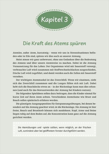 Produktbild: Entspannung erleben in der Kita