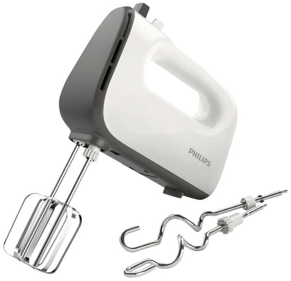 Philips Home HR3740/00 Handmixer 450W Weiß-Grau