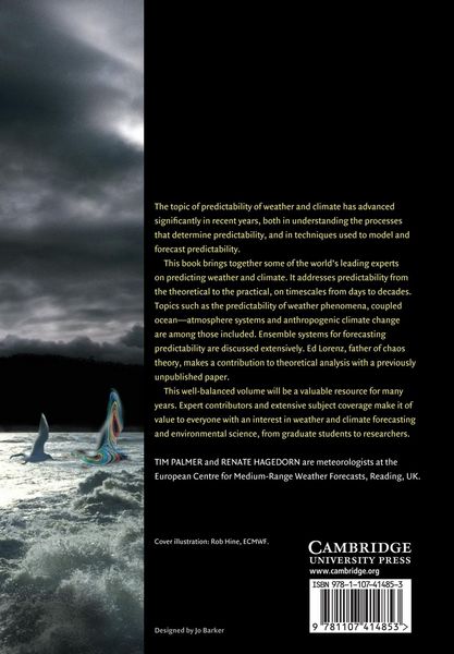 Produktbild: Predictability of Weather and Climate