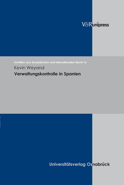 Produktbild: Verwaltungskontrolle in Spanien