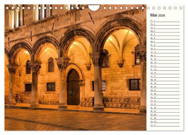 Produktbild: Dubrovnik - Perle der Adria (Wandkalender 2026 DIN A4 quer), CALVENDO Monatskalender