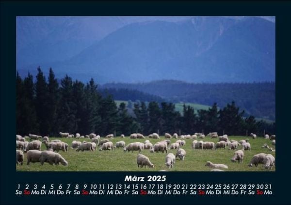 Produktbild: Bergige Welten 2025 Fotokalender DIN A5