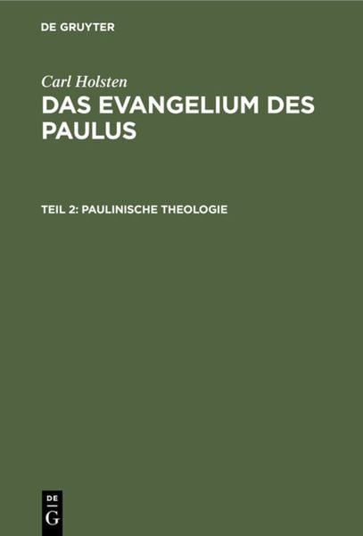 Produktbild: Paulinische Theologie