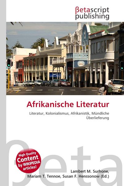 Produktbild: Afrikanische Literatur
