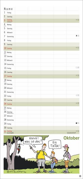 Produktbild: Peter Butschkow: Familienplaner 2027