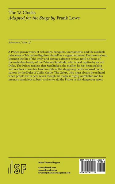 Produktbild: The 13 Clocks