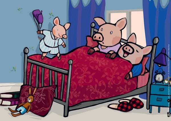 Produktbild: Viel Spaß in der Kita, Ferkel! Kamishibai Bildkartenset