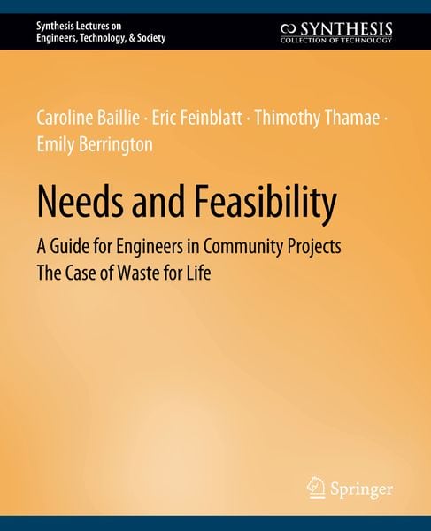 Produktbild: Needs and Feasibility