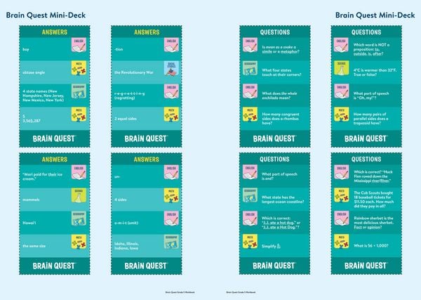Produktbild: Brain Quest Workbook: 5th Grade Revised Edition