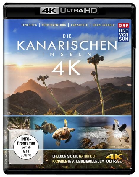 Produktbild: Die Kanarischen Inseln - Eine atemberaubende Naturgeschichte (4K Ultra HD)