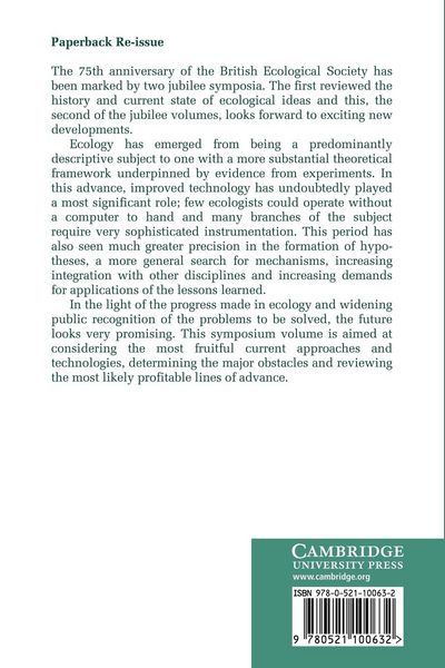 Produktbild: Toward a More Exact Ecology